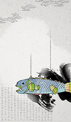 PSD 구름 기념일 아시아 종교 문화 줄 백그라운드 불교 일러스트 매달리기 어류 사람없음 장식 모형 믿음 희망 부처님오신날 물고기모양 어탁 국내일러스트 자연요소 문양 감정 나라 모션 이벤트 수중동물 파일형식