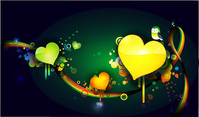 동물 한마리 선 백그라운드 무지개 곡선 일러스트 조류 사랑 사람없음 컬러풀 하트 원형 신비 퓨전 팝아트 하트백그라운드 부엉이 국내일러스트 AI파일 자연요소 모양 도형 1 감정 컬러 컨셉 그림 파일형식 벡터