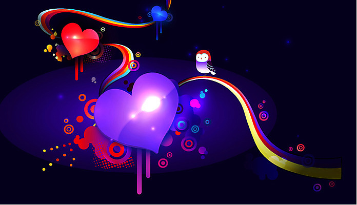 동물 한마리 선 백그라운드 무지개 곡선 일러스트 조류 사랑 사람없음 컬러풀 하트 원형 신비 퓨전 팝아트 하트백그라운드 부엉이 국내일러스트 AI파일 자연요소 모양 도형 1 감정 컬러 컨셉 그림 파일형식 벡터