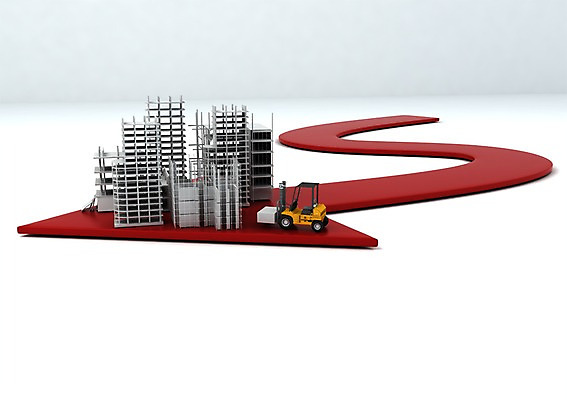 PSD 편집이미지 건축물 건축 화살표 이동 자동차 공사 사람없음 그래픽 3D소스 3D 건설현장 운반 중장비 구조물 입체 철근 특수차량 지게차 철조물 편집소스 편집3D 육상교통 컨셉 건설업 산업장비 디지털합성 파일형식