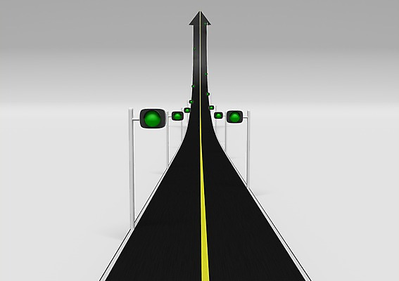 PSD 편집이미지 화살표 도로 길 교통 교통시설 사람없음 그래픽 3D소스 3D 원근감 차도 고속도로 신호등 아스팔트 입체 신호 중앙선 청신호 편집소스 차선_도로 편집3D 뷰포인트 디지털합성 시설 파일형식