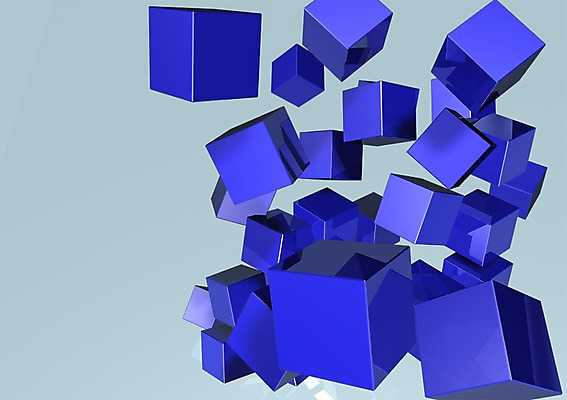 PSD 편집이미지 컬러 백그라운드 무늬 패턴 사람없음 그래픽 파란색 상자 3D소스 3D 사각형 블록 큐브 분석 입체 정사각형 육면체 복잡 편집소스 편집3D 도형 컨셉 디지털합성 파일형식