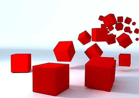 PSD 편집이미지 컬러 백그라운드 무늬 패턴 사람없음 그래픽 빨간색 상자 3D소스 3D 사각형 블록 큐브 분석 입체 정사각형 육면체 복잡 편집소스 편집3D 도형 컨셉 디지털합성 파일형식