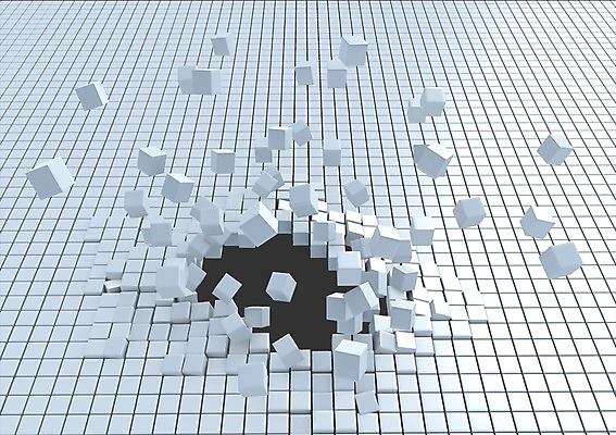 PSD 편집이미지 조각 백그라운드 무늬 패턴 사람없음 그래픽 상자 3D소스 3D 사각형 블록 공간 구멍 파편 큐브 분석 입체 정사각형 육면체 복잡 편집소스 편집3D 도형 컨셉 디지털합성 파일형식