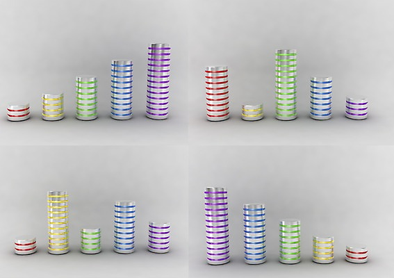 PSD 통계 수치 그래프 사람없음 그래픽 컬러풀 3D소스 3D 자료 표 막대그래프 입체 서류판 컬러 사무용품 디지털합성 파일형식