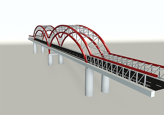 PSD 편집이미지 시설물 건축물 현대건축 건축 교통시설 사람없음 그래픽 3D소스 3D 입체 아치 가교 편집소스 편집3D 교통 디지털합성 시설 파일형식