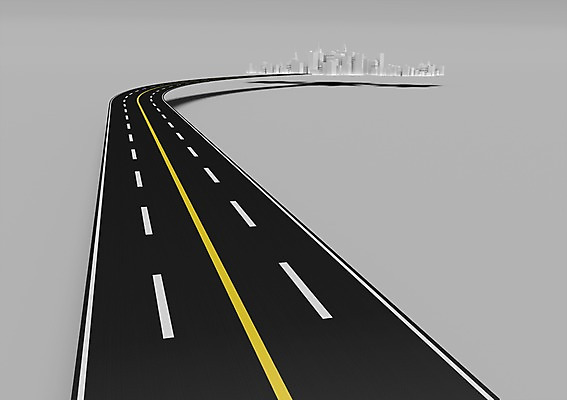 PSD 편집이미지 도로 길 점선 선 교통시설 빌딩 사람없음 건물 그래픽 3D소스 3D 원근감 차도 도시 고속도로 커브길 아스팔트 입체 중앙선 편집소스 차선_도로 편집3D 건축물 뷰포인트 교통 디지털합성 시설 파일형식