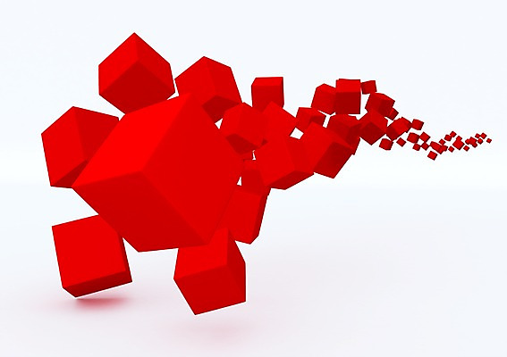 PSD 편집이미지 컬러 백그라운드 무늬 패턴 사람없음 그래픽 빨간색 상자 3D소스 3D 사각형 블록 큐브 분석 입체 정사각형 육면체 복잡 편집소스 편집3D 도형 컨셉 디지털합성 파일형식