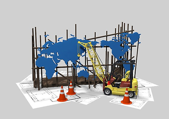 PSD 편집이미지 건축물 건축 세계지도 지도 사다리 자동차 설계 공사 사람없음 그래픽 세계 글로벌 3D소스 3D 장비 건설현장 설계도 운반 중장비 입체 기중기 철근 특수차량 원뿔 철조물 칼라콘 편집소스 편집3D 도형 육상교통 컨셉 건설업 도구 산업장비 안전장비 디지털합성 파일형식