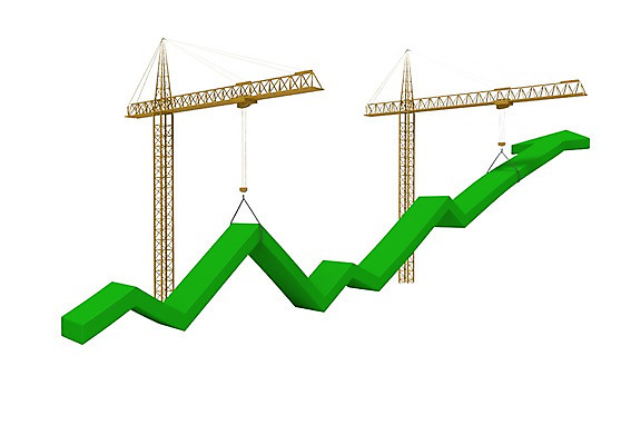 PSD 편집이미지 건축물 건축 화살표 이동 통계 수치 그래프 공사 사람없음 그래픽 3D소스 3D 장비 건설현장 운반 중장비 입체 기중기 타워크레인 꺾은선그래프 편집소스 편집3D 컨셉 건설업 산업장비 디지털합성 파일형식