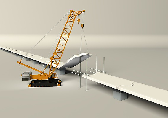 PSD 편집이미지 건축물 건축 이동 자동차 공사 사람없음 그래픽 3D소스 3D 장비 건설현장 운반 중장비 입체 기중기 특수차량 가교 편집소스 편집3D 육상교통 컨셉 건설업 산업장비 디지털합성 파일형식