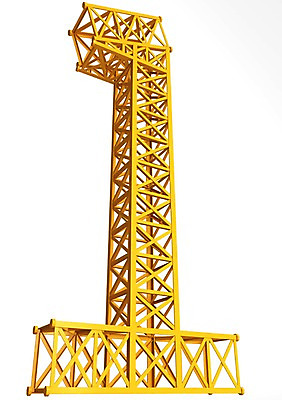 PSD 편집이미지 1 건축 컬러 사람없음 그래픽 숫자 노란색 3D소스 3D 탑 우승 구조물 입체 철근 철탑 철조물 편집소스 편집3D 문자 건축물 최고 디지털합성 파일형식