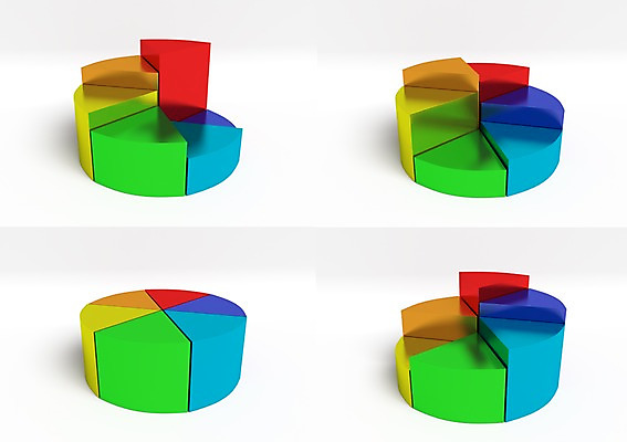 PSD 조각 부분 통계 수치 그래프 사람없음 그래픽 컬러풀 3D소스 3D 자료 원형 표 입체 원그래프 서류판 도형 컬러 사무용품 디지털합성 파일형식