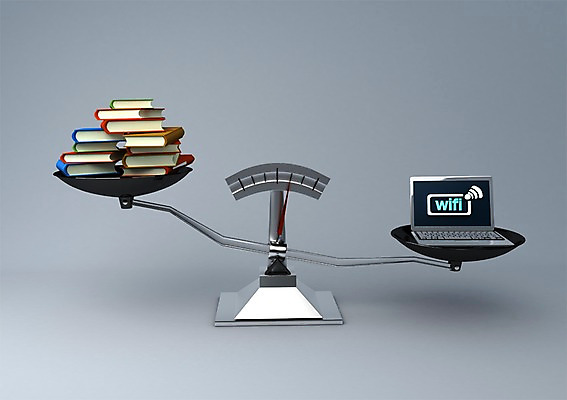 PSD 편집이미지 정보기술 저울 사람없음 그래픽 책 노트북 전자제품 3D소스 3D 교양 정보 비교 무게 입체 오브젝트 신호 와이파이 양팔저울 편집소스 편집3D 컨셉 기술 디지털합성 무선인터넷 파일형식