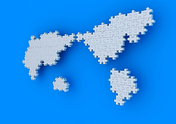 PSD 편집이미지 컬러 조각 백그라운드 세계지도 지도 무늬 패턴 사람없음 그래픽 파란색 세계 글로벌 3D소스 3D 퍼즐 입체 복잡 편집소스 편집3D 컨셉 디지털합성 파일형식