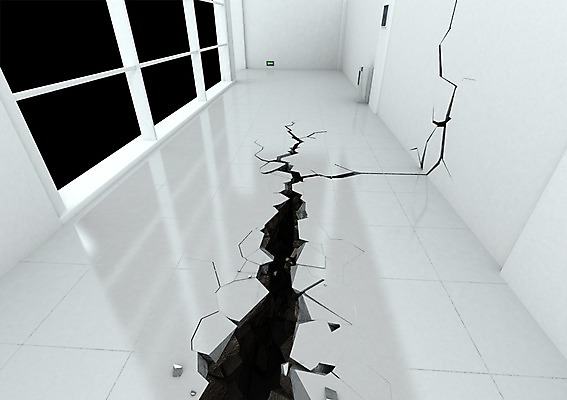 PSD 편집이미지 건축물 벽 창문 사람없음 건물 그래픽 3D소스 3D 문 손상 원근감 틈 복도 균열 입체 붕괴 지진 편집소스 편집3D 건축 뷰포인트 컨셉 모션 자연재해 디지털합성 파일형식