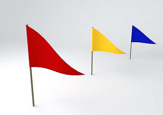 PSD 편집이미지 컬러 사람없음 그래픽 장식 빨간색 파란색 노란색 3D소스 3D 깃발 입체 오브젝트 깃대 편집소스 편집3D 디지털합성 파일형식