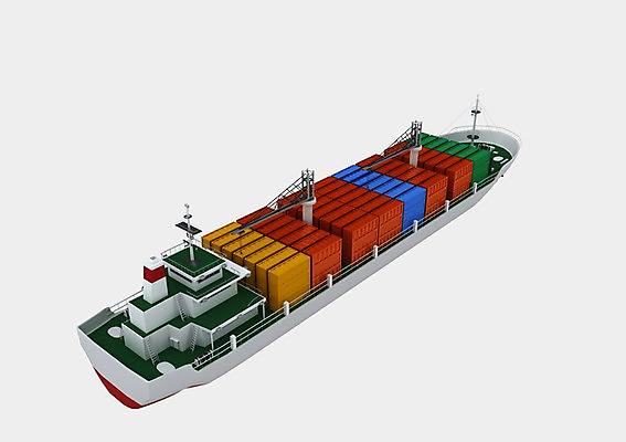 PSD 편집이미지 산업 교통수단 교통 수상교통 사람없음 그래픽 3D소스 3D 화물선 입체 무역 선박 편집소스 편집3D 배_교통 디지털합성 파일형식