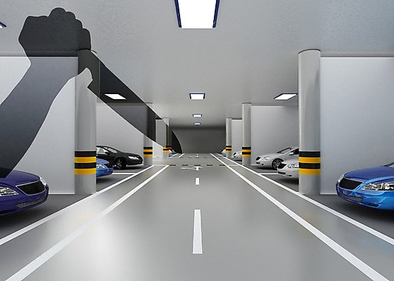 PSD 편집이미지 건축 길 자동차 조명 실내 그림자 사람없음 3D 칼 여러대 주차장 편집3D 육상교통 다수 내부 디지털합성 파일형식