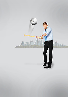 전신 PSD 서양인 외국인 편집이미지 남자 지구 비즈니스 한명 서기 사람 정장 빌딩 성인 글로벌 지구본 3D 야구방망이 도시 비즈니스맨 합성 남자만 남자한명만 성인남자만 성인만 편집3D 1 옷 모션 인종 건물 야구용품 직장인 디지털합성 파일형식