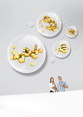 PSD 서양인 외국인 편집이미지 여자 남자 비즈니스 사람 성인 두명 금융 경제 3D 달러 올려보기 유로 비즈니스맨 비즈니스우먼 화폐기호 엔 성인만 편집3D 기호 돈 모션 인종 직장인 화폐 디지털합성 파일형식