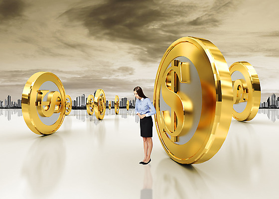 주간 전신 PSD 서양인 외국인 구름 편집이미지 여자 컬러 비즈니스 한명 사람 정장 성인 야외 금융 경제 3D 달러 동전 인사 황금 여자만 여자한명만 성인여자만 성인만 편집3D 자연요소 1 옷 돈 인종 예절 디지털합성 파일형식