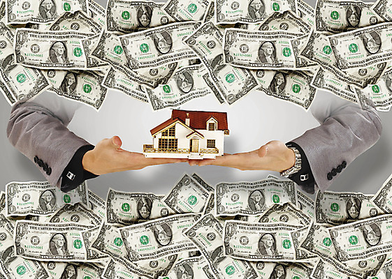 PSD 편집이미지 지폐 돈 부동산 주택 사람 정장 신체부위 금융 경제 3D 달러 재산 합성 팔 편집3D 옷 건물 디지털합성 파일형식