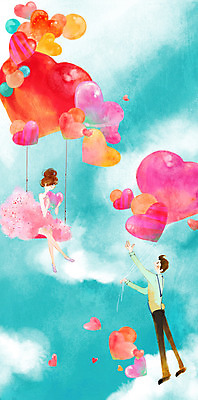 전신 PSD 구름 커플 여자 남자 데이트 일러스트 하늘 함께함 사랑 서기 사람 앉기 동양인 20대 성인 두명 하트 승차 그네 주기 풍선 청년만 성인만 국내일러스트 자연요소 모양 감정 컨셉 관계 모션 인종 청년 파일형식