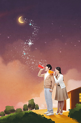 전신 PSD 나무 편집 편집이미지 부부 커플 원피스 여자 남자 별 길 백그라운드 신혼부부 포토일러 하늘 말하기 서기 미소 웃음 들기 사람 동양인 손짓 20대 두명 앞모습 캐주얼 청춘 확성기 외침 한국인 야간 알림 감성 청년만 성인만 이미지편집 자연요소 식물 옷 뷰포인트 컨셉 관계 모션 표정 인종 청년 소리 신혼 파일형식