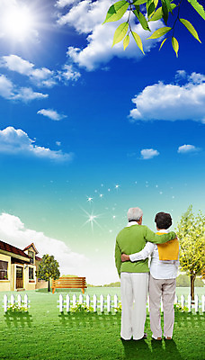 전신 PSD 나무 구름 편집 편집이미지 부부 커플 여자 할아버지 노년 남자 할머니 백그라운드 포토일러 하늘 어깨동무 주택 서기 사람 동양인 잔디 초원 성인 두명 건물 뒷모습 실버라이프 울타리 노부부 한국인 60대 감성 노인만 성인만 이미지편집 자연요소 식물 라이프스타일 건축물 뷰포인트 포즈 컨셉 관계 모션 인종 담장 파일형식