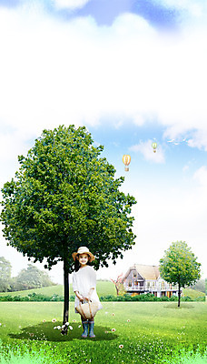 전신 PSD 나무 식물 구름 편집 편집이미지 모자 여자 어린이 백그라운드 가방 포토일러 하늘 주택 장화 한명 서기 미소 웃음 들기 사람 동양인 소녀 잔디 초원 건물 앞모습 유치원생 한국인 열기구 감성 여자만 여자한명만 어린이만 소녀만 소녀한명만 이미지편집 자연요소 1 건축물 잡화 뷰포인트 신발 컨셉 항공교통 모션 표정 인종 파일형식