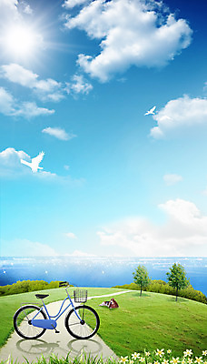 PSD 나무 동물 구름 편집 편집이미지 한마리 길 바다 백그라운드 조류 하늘 풍경 잔디 초원 사람없음 야외 평화 맑음 자전거 풀 강아지 언덕 감성 반려 이미지편집 자연요소 식물 1 컨셉 날씨 반려동물 바이크 개 파일형식