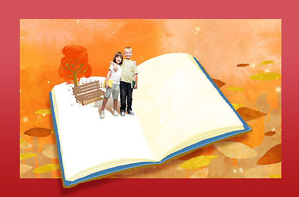 전신 PSD 서양인 외국인 나무 식물 백인 편집 편집이미지 학생 여자 어린이교육 교육 남자 초등학생 어린이 벤치 의자 어깨동무 서기 미소 웃음 들기 사람 소녀 소년 두명 앞모습 책 친구 우정 어린이만 이미지편집 뷰포인트 포즈 가구 관계 모션 표정 인종 파일형식