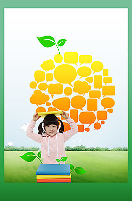 PSD 나무 식물 구름 편집 편집이미지 여자 어린이교육 교육 초등학생 어린이 말풍선 프레임 한명 미소 웃음 들기 사람 동양인 소녀 잔디 상반신 앞모습 책 새싹 한국인 머리위 여자만 여자한명만 어린이만 소녀만 소녀한명만 이미지편집 자연요소 1 학생 뷰포인트 모션 표정 인종 파일형식