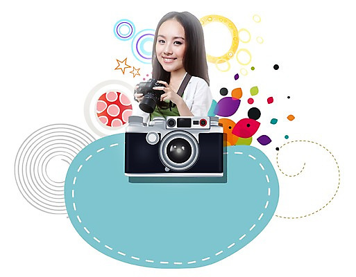 PSD 외국인 식물 편집이미지 배너 여자 백그라운드 잎 안내 프레임 알림판 틀 한명 웃음 들기 사람 동양인 상반신 성인 카메라 사진촬영 메모지 알림 팝아트 기념사진 여자만 여자한명만 성인여자만 성인만 이미지편집 1 모션 표정 인종 전자제품 사무용품 촬영 그림 파일형식