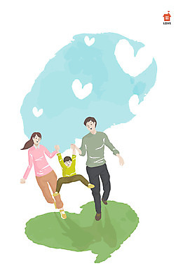 전신 라이프스타일 여자 남자 아들 어린이 일러스트 장난 가족 놀이 하늘 엄마 함께함 서기 사람 손짓 소년 잔디 성인 라이프 세명 손잡기 화목 산책 자녀 하트 가족라이프 아빠 국내일러스트 AI파일 모양 식물 컨셉 관계 모션 휴식 생활 파일형식 벡터