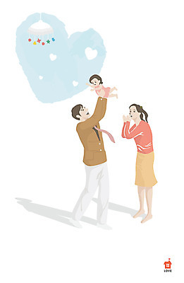 전신 라이프스타일 여자 남자 딸 어린이 일러스트 가족 안기 엄마 함께함 서기 웃음 사람 소녀 성인 라이프 세명 장난감 화목 자녀 하트 가족라이프 아빠 모빌 국내일러스트 AI파일 모양 컨셉 관계 모션 표정 생활 아기용품 파일형식 벡터