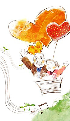 PSD 식물 캐릭터 라이프스타일 부부 커플 여자 할아버지 노년 남자 할머니 여유 음표 일러스트 서기 웃음 사람 상반신 성인 두명 라이프 실버라이프 노후 새싹 노부부 열기구 하트 사회 실버 복지 즐거움 노인복지 풍선 노인만 성인만 국내일러스트 일러캐릭터 모양 기호 감정 음악 관계 항공교통 모션 표정 생활 사회이슈 공동체 파일형식