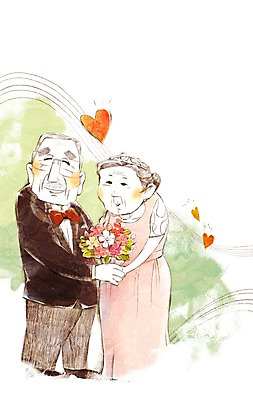 전신 PSD 캐릭터 라이프스타일 부부 커플 드레스 여자 할아버지 노년 남자 할머니 여유 꽃다발 일러스트 서기 웃음 들기 사람 정장 턱시도 성인 두명 라이프 실버라이프 노후 노부부 하트 사회 실버 복지 즐거움 노인복지 리마인드웨딩 노인만 성인만 국내일러스트 일러캐릭터 모양 옷 꽃 감정 결혼 관계 모션 표정 생활 사회이슈 공동체 파일형식