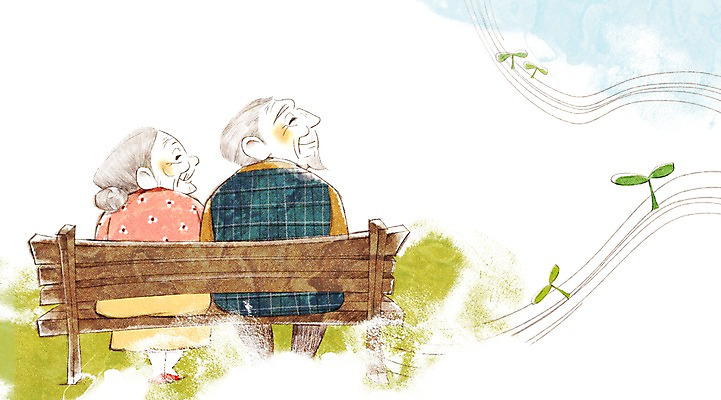 전신 PSD 식물 캐릭터 라이프스타일 부부 커플 공원 여자 할아버지 노년 남자 할머니 여유 벤치 의자 일러스트 하늘 휴식 웃음 사람 앉기 성인 두명 라이프 실버라이프 노후 소풍 새싹 노부부 산책 사회 실버 복지 즐거움 노인복지 노인만 성인만 국내일러스트 일러캐릭터 공공시설 감정 가구 컨셉 관계 모션 표정 생활 야외활동 사회이슈 공동체 파일형식