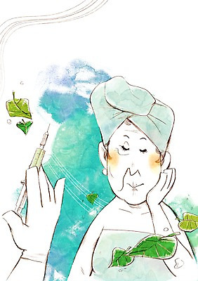 PSD 식물 캐릭터 라이프스타일 손 여자 노년 할머니 여유 잎 일러스트 나뭇잎 관리 주사기 들기 사람 상반신 성인 두명 라이프 신체부위 실버라이프 노후 뷰티 눈감음 가운 의사가운 사회 실버 복지 즐거움 피부관리 노인복지 보톡스 시술 터번 노인만 성인만 국내일러스트 일러캐릭터 옷 감정 의료기기 모션 생활 의사 성형수술 사회이슈 머리장식 공동체 파일형식