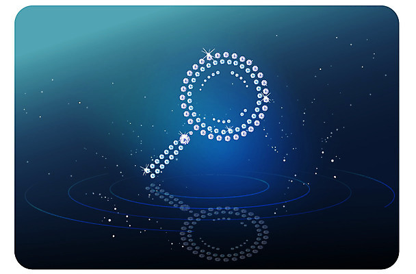 모양 아이콘 별 물결 컬러 무늬 밤하늘 돋보기 사람없음 파란색 반짝임 반사 물방울무늬 도구 관찰 확대 보석 오브젝트 2D아이콘 AI파일 자연요소 모션 하늘 야간 광석 파일형식 벡터