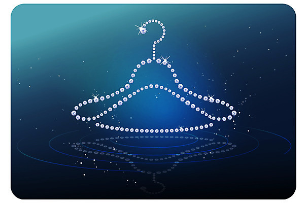 모양 아이콘 잡화 별 물결 컬러 무늬 밤하늘 사람없음 파란색 반짝임 반사 물방울무늬 옷걸이 보석 오브젝트 2D아이콘 AI파일 자연요소 모션 하늘 야간 광석 파일형식 벡터