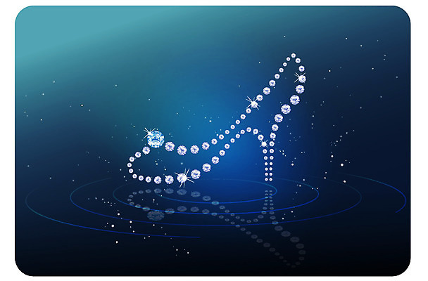 모양 아이콘 잡화 별 물결 구두 컬러 무늬 밤하늘 사람없음 파란색 반짝임 반사 물방울무늬 하이힐 여성화 보석 2D아이콘 AI파일 자연요소 신발 모션 하늘 야간 광석 파일형식 벡터