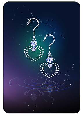 모양 아이콘 별 물결 컬러 무늬 장신구 밤하늘 사람없음 파란색 반짝임 반사 귀걸이 물방울무늬 보석 오브젝트 2D아이콘 AI파일 자연요소 모션 하늘 야간 광석 파일형식 벡터