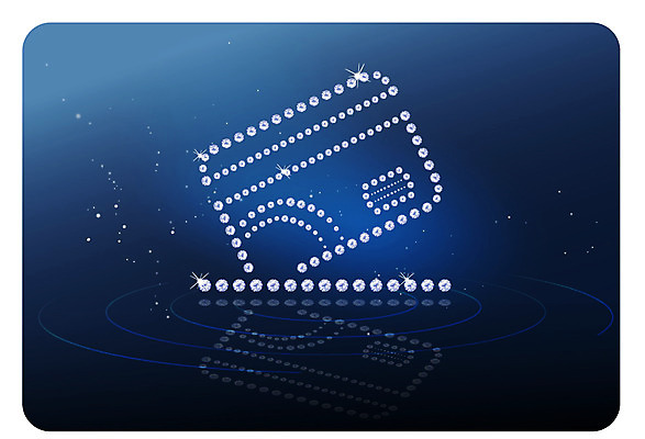 모양 아이콘 별 물결 컬러 무늬 밤하늘 사람없음 파란색 반짝임 반사 물방울무늬 신용카드 보석 결제 지불수단 2D아이콘 AI파일 자연요소 모션 하늘 금융 야간 광석 파일형식 벡터