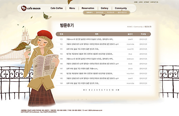 PSD 템플릿 시설물 건축물 응시 여자 종이 커피 음료 음식 웹템플릿 웹소스 디자인시안 사이트템플릿 회사홈페이지 회사소개 날리기 시안 나뭇잎 서브 알림판 한명 서기 들기 사람 상반신 성인 울타리 홈페이지 식당 웹 홈페이지시안 카페 신문 리뷰 캔커피 가교 여자만 여자한명만 성인여자만 성인만 이미지템플릿 1 시선 건축 잎 인터넷 모션 간행물 담장 상점 뉴스 파일형식 편집소스