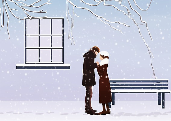 전신 PSD 나무 커플 응시 계절 여자 남자 행복 여유 커플라이프 겨울 벤치 의자 데이트 일러스트 창문 사랑 서기 사람 풍경 손짓 성인 두명 마주보기 설원 손잡기 나뭇가지 눈 성인만 국내일러스트 자연요소 식물 라이프스타일 시선 감정 가구 관계 모션 날씨 눈_날씨 파일형식