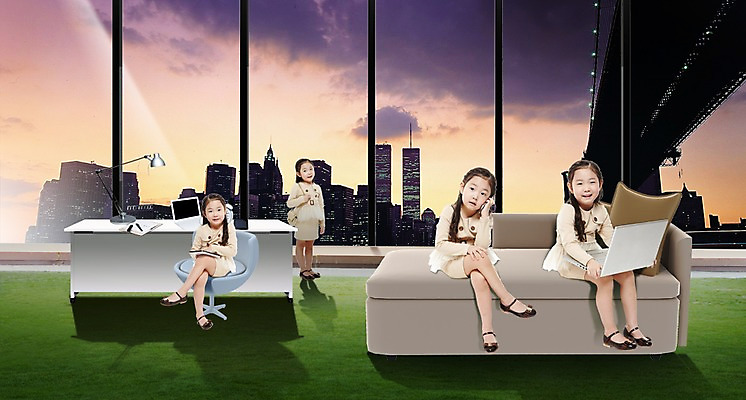 PSD 구름 편집이미지 여자 어린이 창문 하늘 정보기술 서기 미소 웃음 사람 앉기 동양인 정장 손짓 소녀 빌딩 여러명 건물 노트북 전자제품 스마트폰 소파 사무실 유치원생 한국인 업무 비즈니스우먼 책상 키즈비즈니스 바쁨 통화 멀티 멀티태스크 여자만 어린이만 소녀만 이미지편집 자연요소 건축물 옷 가구 다수 의자 비즈니스 모션 기술 표정 인종 핸드폰 스마트기기 작업 직장인 파일형식