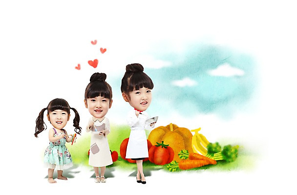 전신 PSD 편집 편집이미지 직업 학생 그릇 원피스 여학생 여자 어린이 채소 과일 포토일러 주방용품 서기 미소 웃음 들기 사람 동양인 손짓 소녀 성인 세명 청춘 주방장 요리사 교사 앞치마 꿈 한국인 성장 변화 전문직 인물미니어처 장래희망 과정 성장과정 SD캐릭터 여자만 이미지편집 캐릭터 식기 옷 생활용품 컨셉 모션 표정 인종 미니어처 파일형식